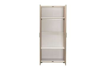 Drelmar Garderobe 80x187 cm - Lyse brun - Oppbevaring - Garderober & garderobesystem