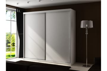 Dunkra Garderob LED-belysning Blå 200 cm - Hvit - Oppbevaring - Garderober & garderobesystem - Garderobeskap