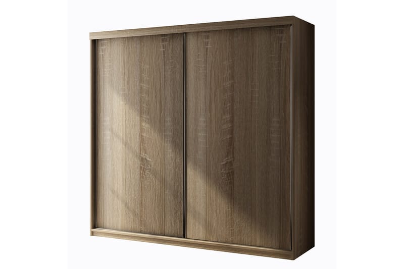 Dunkra Garderobeskap 200x200 cm - Beige - Oppbevaring - Garderober & garderobesystem