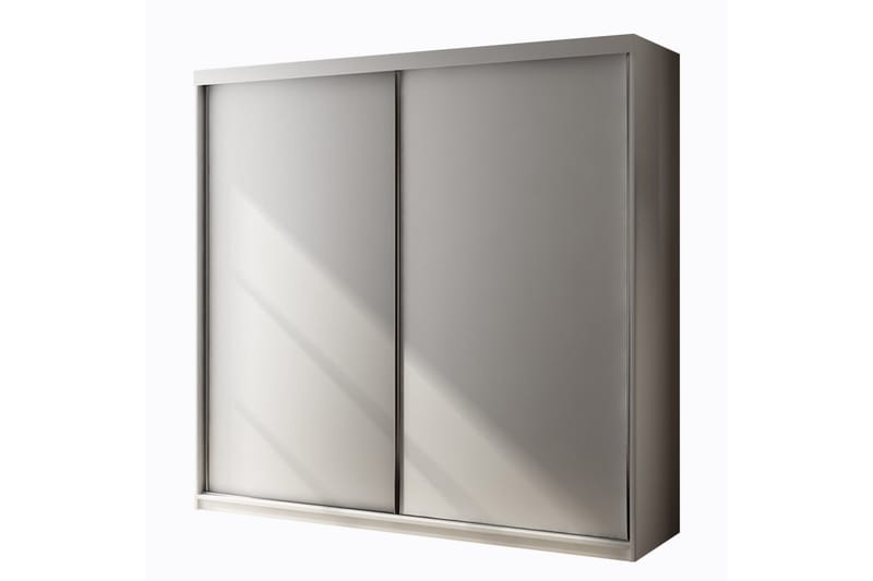 Dunkra Garderobeskap 200x200 cm - Beige/Grå - Oppbevaring - Garderober & garderobesystem