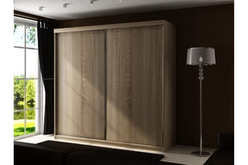 Dunkra Garderobeskap 200x200 cm - Hvit - Oppbevaring - Garderober & garderobesystem