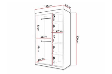 Dunvegan Garderobe - Svart - Oppbevaring - Garderober & garderobesystem