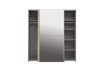 Edessa Garderobe 62x171 cm - Brun - Oppbevaring - Garderober & garderobesystem