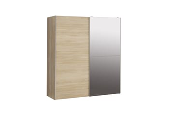 Edessa Garderobe 62x171 cm - Brun - Oppbevaring - Garderober & garderobesystem