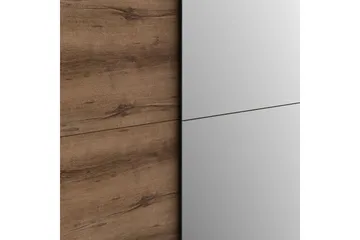 Edessa Garderobe 62x171 cm - Brun/Svart - Oppbevaring - Garderober & garderobesystem