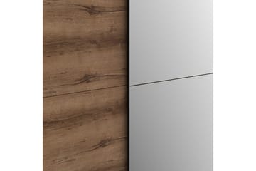 Edessa Garderobe 62x171 cm - Brun/Svart - Oppbevaring - Garderober & garderobesystem