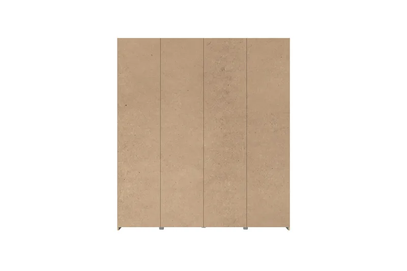 Edessa Garderobe 62x171 cm - Brun/Svart - Oppbevaring - Garderober & garderobesystem