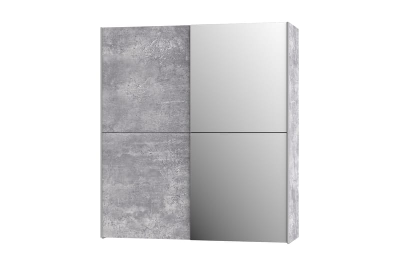 Edessa Garderobe 62x171 cm - Grå - Oppbevaring - Garderober & garderobesystem