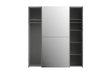 Edessa Garderobe 62x171 cm - Grå - Oppbevaring - Garderober & garderobesystem