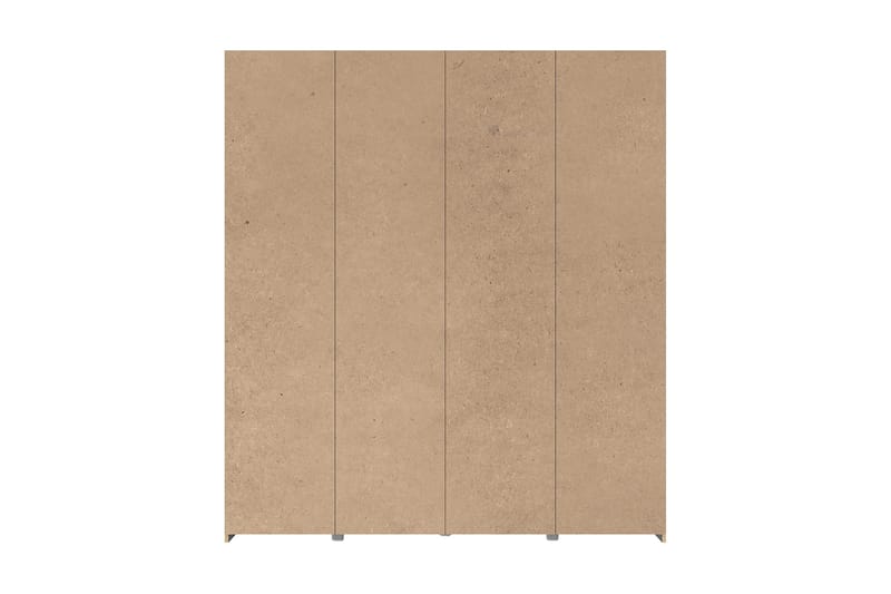 Edessa Garderobe 62x171 cm - Grå - Oppbevaring - Garderober & garderobesystem