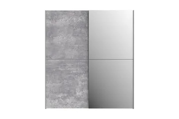 Edessa Garderobe 62x171 cm - Grå - Oppbevaring - Garderober & garderobesystem