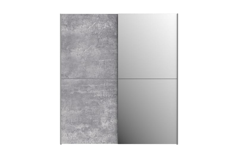 Edessa Garderobe 62x171 cm - Grå - Oppbevaring - Garderober & garderobesystem