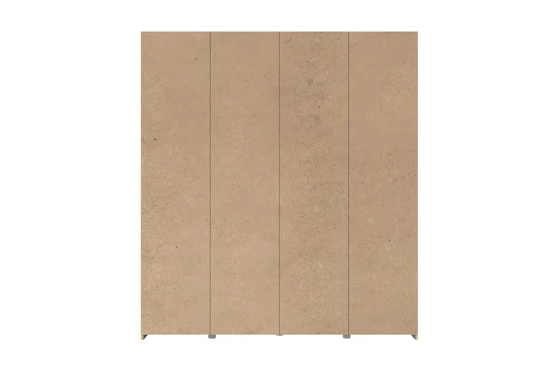 Edessa Garderobe 62x171 cm - Mørkegrå - Oppbevaring - Garderober & garderobesystem