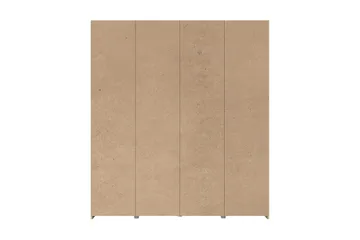 Edessa Garderobe 62x171 cm - Mørkegrå - Oppbevaring - Garderober & garderobesystem