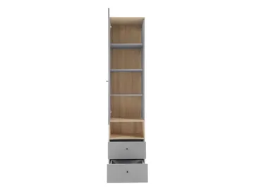 Edson Garderobeskap 45 cm i Tre - Lysegrå - Oppbevaring - Garderober & garderobesystem