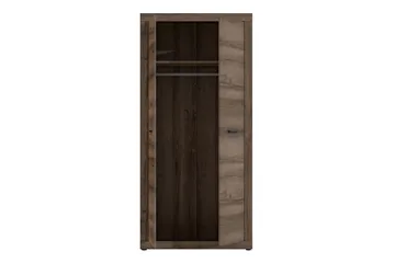Elhovo Garderobe 52x94 cm - Brun - Oppbevaring - Garderober & garderobesystem
