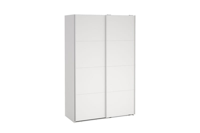 Elvos Garderobe 139x220 cm - Hvit - Oppbevaring - Garderober & garderobesystem
