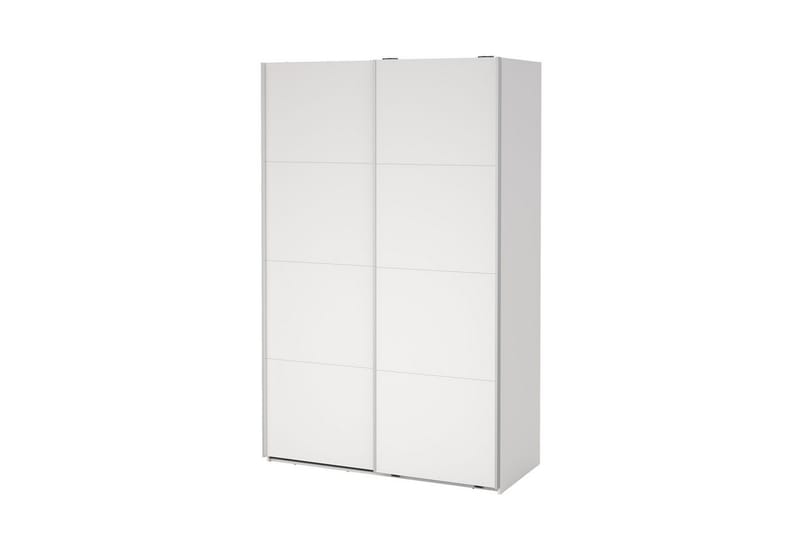 Elvos Garderobe 139x220 cm - Hvit - Oppbevaring - Garderober & garderobesystem