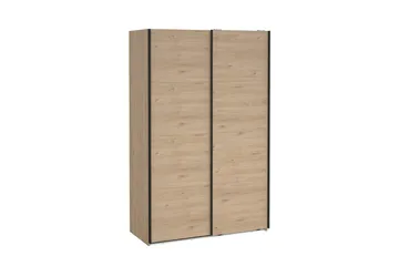 Elvos Garderobe 139x220 cm - Natur - Oppbevaring - Garderober & garderobesystem