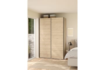 Elvos Garderobe 139x220 cm - Natur - Oppbevaring - Garderober & garderobesystem
