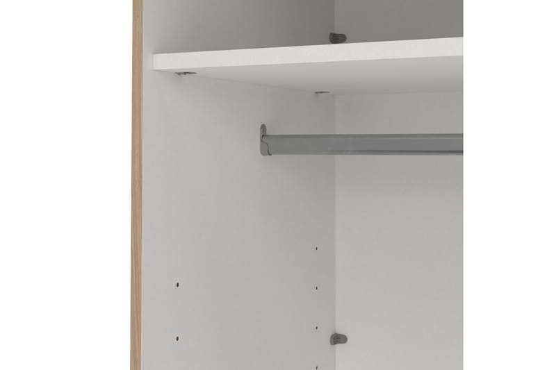 Elvos Garderobe 139x220 cm - Natur - Oppbevaring - Garderober & garderobesystem