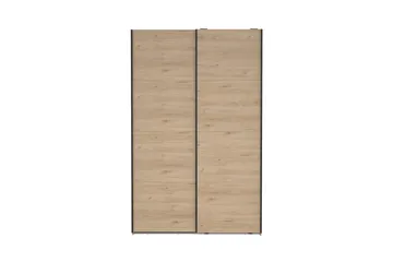 Elvos Garderobe 139x220 cm - Natur - Oppbevaring - Garderober & garderobesystem