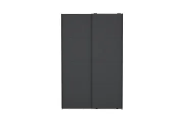 Elvos Garderobe 139x220 cm - Svart - Oppbevaring - Garderober & garderobesystem