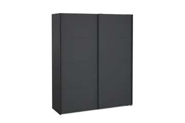 Elvos Garderobe 179x220 cm - Grå - Oppbevaring - Garderober & garderobesystem