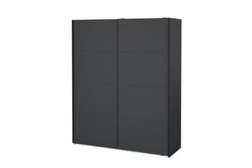 Elvos Garderobe 179x220 cm - Grå - Oppbevaring - Garderober & garderobesystem