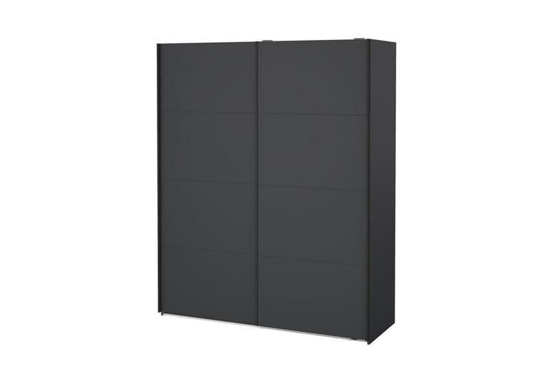 Elvos Garderobe 179x220 cm - Grå - Oppbevaring - Garderober & garderobesystem