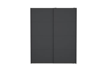 Elvos Garderobe 179x220 cm - Grå - Oppbevaring - Garderober & garderobesystem