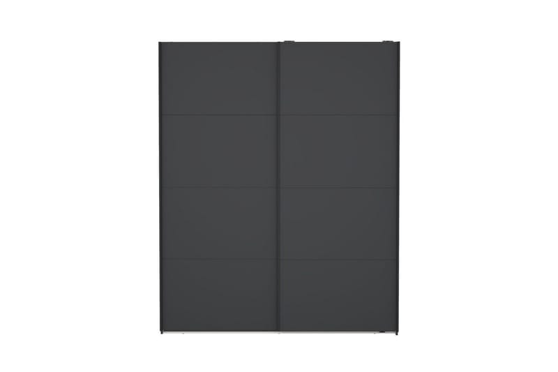 Elvos Garderobe 179x220 cm - Grå - Oppbevaring - Garderober & garderobesystem