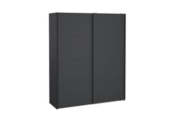 Elvos Garderobe 179x220 cm - Grå - Oppbevaring - Garderober & garderobesystem