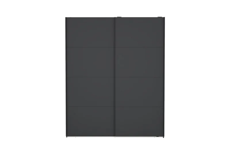 Elvos Garderobe 179x220 cm - Grå - Oppbevaring - Garderober & garderobesystem