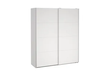 Elvos Garderobe 179x220 cm - Hvit - Oppbevaring - Garderober & garderobesystem
