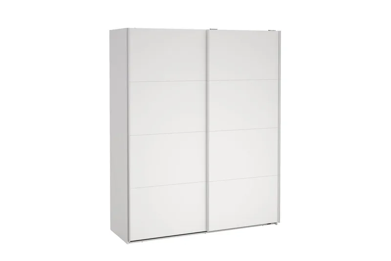 Elvos Garderobe 179x220 cm - Hvit - Oppbevaring - Garderober & garderobesystem