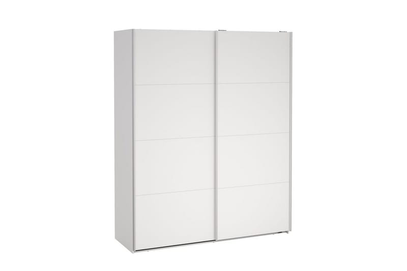 Elvos Garderobe 179x220 cm - Hvit - Oppbevaring - Garderober & garderobesystem