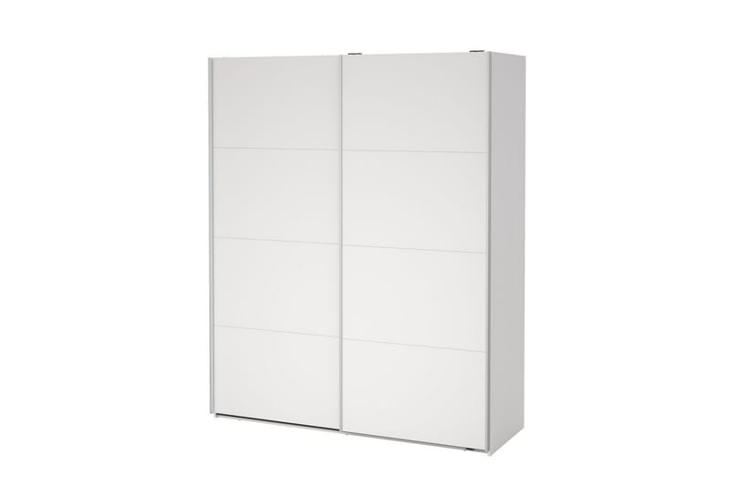 Elvos Garderobe 179x220 cm - Hvit - Oppbevaring - Garderober & garderobesystem