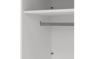 Elvos Garderobe 179x220 cm - Hvit - Oppbevaring - Garderober & garderobesystem