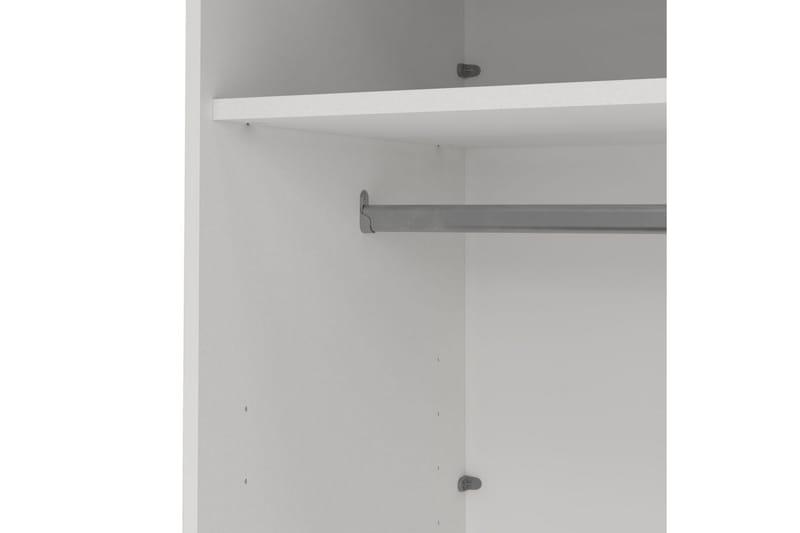 Elvos Garderobe 179x220 cm - Hvit - Oppbevaring - Garderober & garderobesystem
