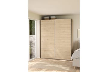 Elvos Garderobe 179x220 cm - Natur - Oppbevaring - Garderober & garderobesystem