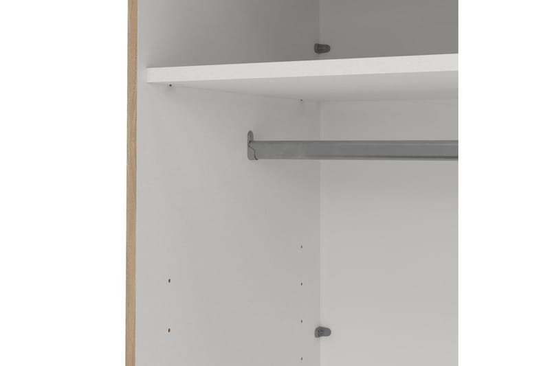 Elvos Garderobe 179x220 cm - Natur - Oppbevaring - Garderober & garderobesystem