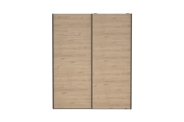 Elvos Garderobe 179x220 cm - Natur - Oppbevaring - Garderober & garderobesystem