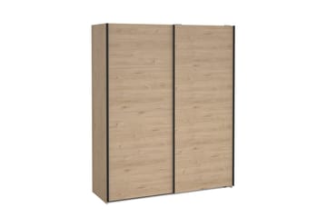Elvos Garderobe 179x220 cm - Natur - Oppbevaring - Garderober & garderobesystem