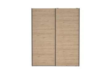 Elvos Garderobe 179x220 cm - Natur - Oppbevaring - Garderober & garderobesystem
