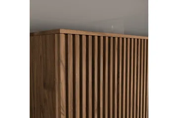 Entsian Garderobe 185x192 cm - Brun - Oppbevaring - Garderober & garderobesystem