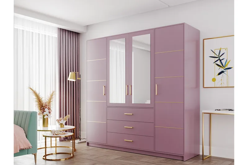 Escaldes Garderobe 196 cm - Grønn - Oppbevaring - Garderober & garderobesystem