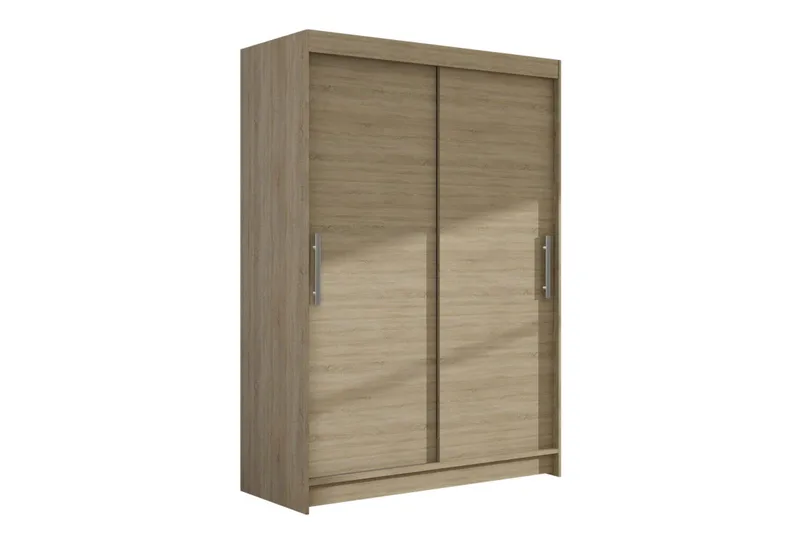 Estella Garderobe 120 cm Skyvedører - Eik - Oppbevaring - Garderober & garderobesystem
