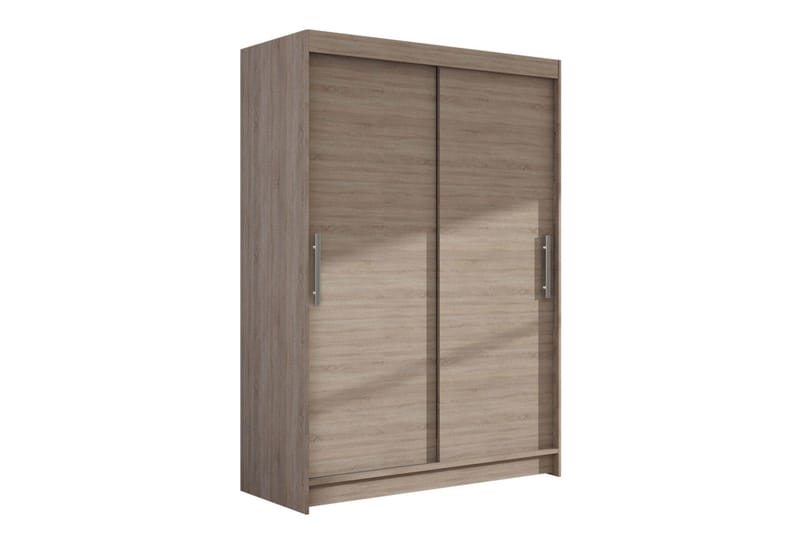 Estella Garderobe 120 cm Skyvedører, Lys Eik
