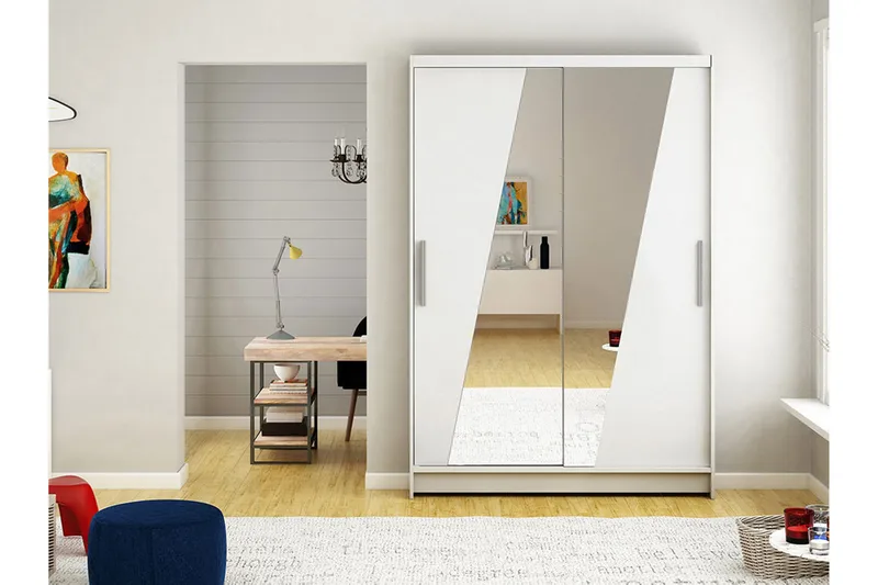 Estella Garderobe LED-belysning - Hvit - Oppbevaring - Garderober & garderobesystem